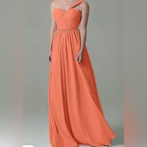 Living Coral Cocomelody Bridesmaid Dress